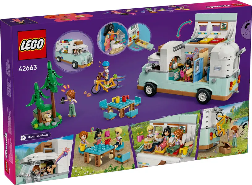 LEGO Friends – Campeeravontuur met vrienden 42663 LEGO Friends – Campeeravontuur met vrienden 42663