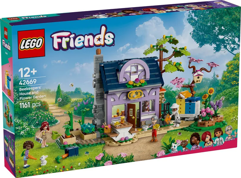 LEGO Friends Imkershuis en bloementuin 42669 LEGO Friends Imkershuis en bloementuin 42669