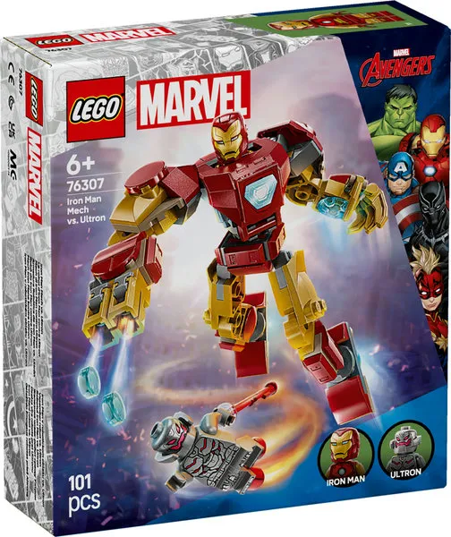 LEGO Marvel Iron Man mecha vs Ultron 76307