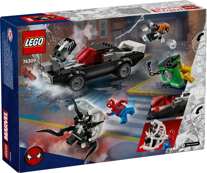 LEGO Marvel Spider-Man vs Venoms klassieke auto 76309