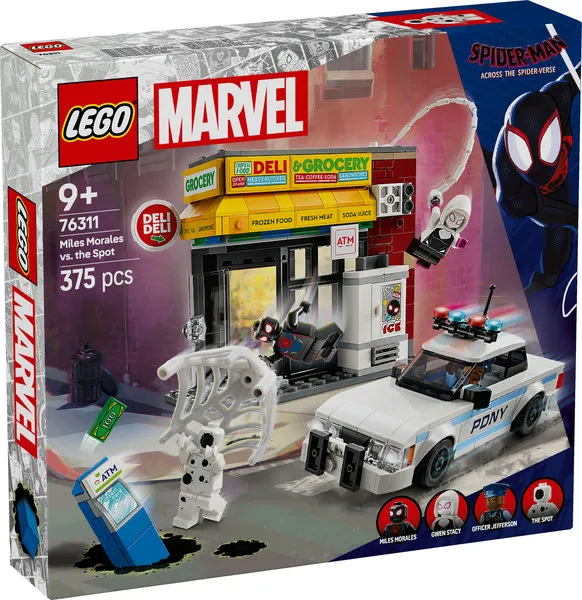 LEGO Marvel Spider-Verse: Miles Morales vs. de Spot 76311