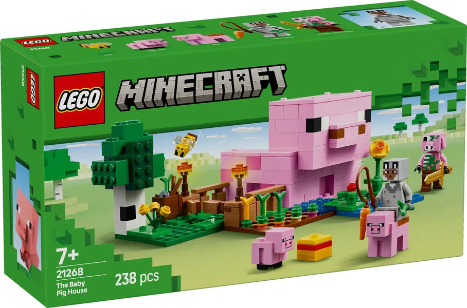 LEGO Minecraft Het huis van biggetje 21268