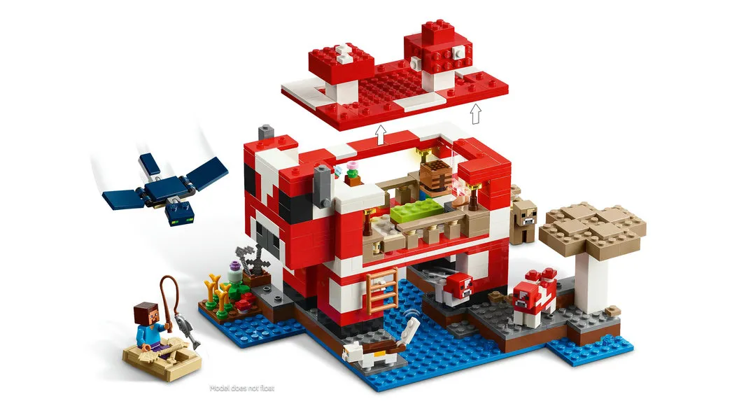 LEGO Minecraft het Mooshroom huis 21270 LEGO Minecraft het Mooshroom huis 21270