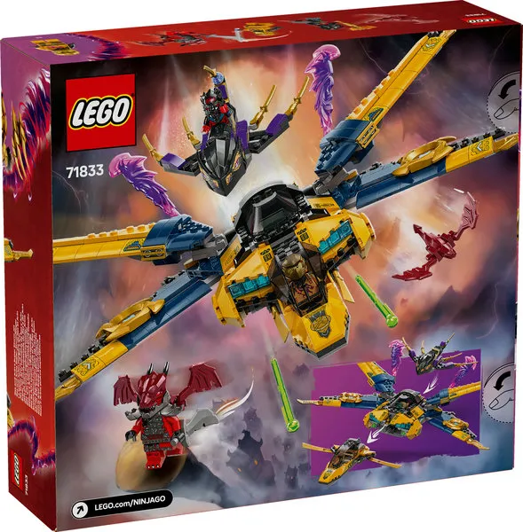 LEGO Ninjago Ras en Arins superstormvliegtuig 71833 LEGO Ninjago Ras en Arins superstormvliegtuig 71833