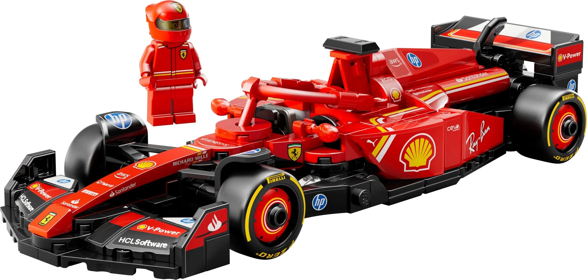 LEGO Speed Champions Ferrari SF-24 F1 racewagen 77242 LEGO Speed Champions Ferrari SF-24 F1 racewagen 77242