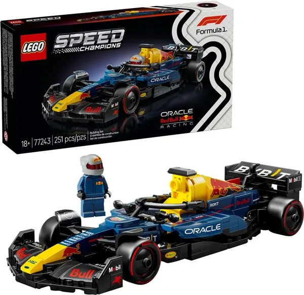 LEGO Speed Champions Oracle Red Bull Racing RB20 F1® racewagen 77243 LEGO Speed Champions Oracle Red Bull Racing RB20 F1® racewagen 77243