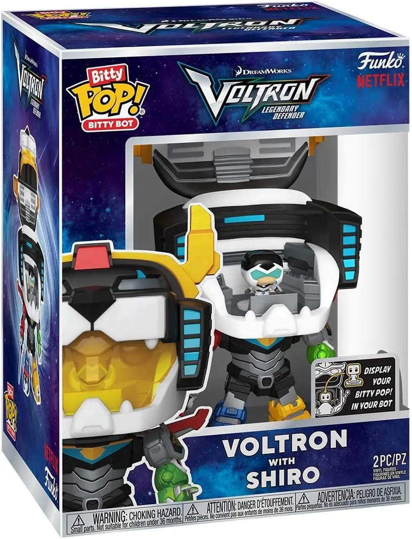 Funko POP 83642 Bitty Bots – Voltron with Shiro
