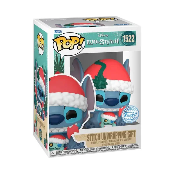 Funko POP 82860 Stitch unwrapping gift 1522