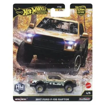Hot Wheels Premium JBK70 – 2017 Ford F-150 Raptor