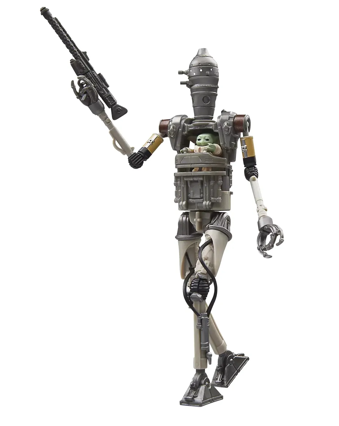 Hasbro 239395 Star Wars – IG-12, Grogu & Anzellan – Fig 10cm