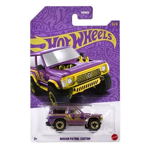Hot Wheels JDM28 – Pearl & Chrome – Nissan Patrol Custom