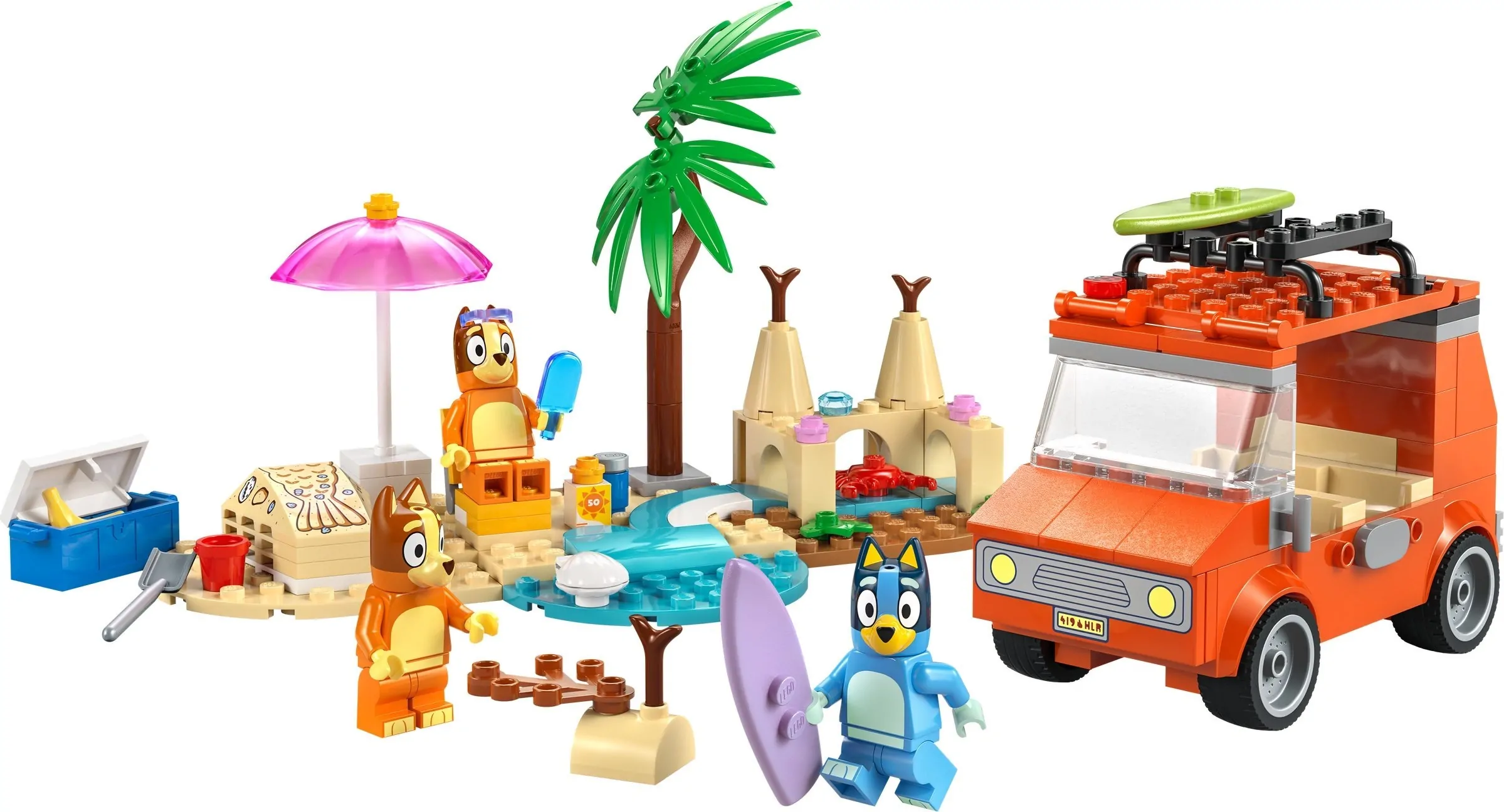 LEGO Bluey – Bluey’s autorit naar het strand 11202
