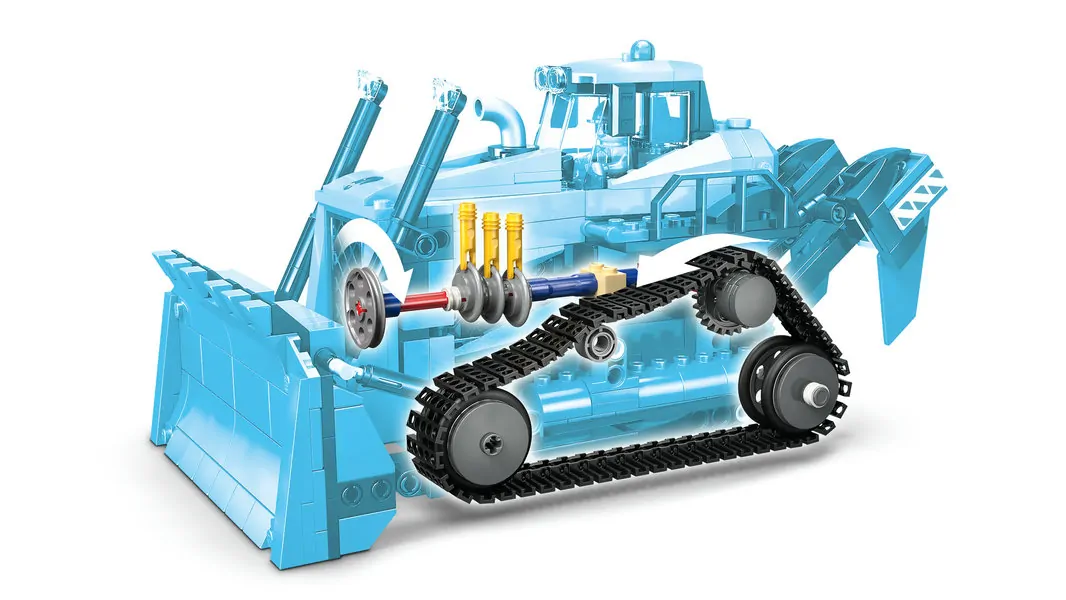 LEGO City Gele Bulldozer 60466