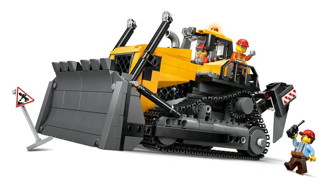 LEGO City Gele Bulldozer 60466