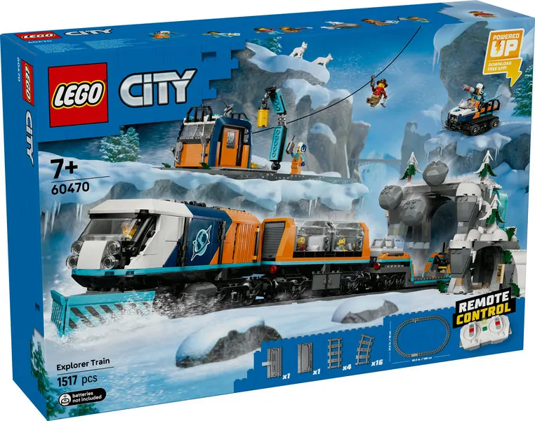 LEGO City Onderzoekstrein op de Noordpool 60470
