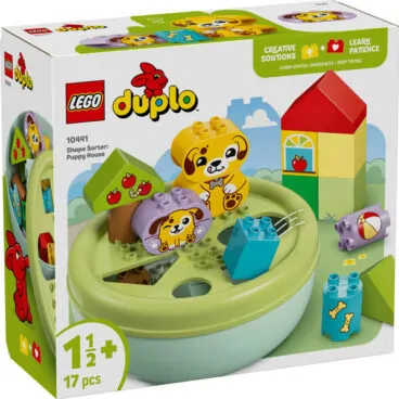 LEGO DUPLO Vormenstoof – Puppyhuis 10441