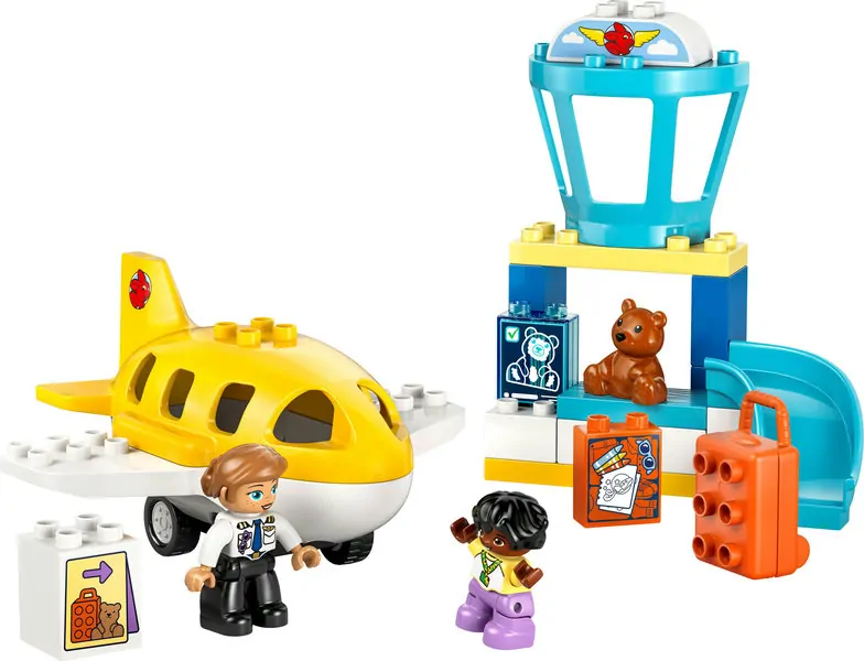 LEGO DUPLO Voor het eerst op het vliegveld 10443