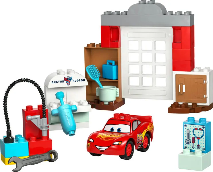 LEGO DUPLO McQueens bezoek aan Docs garage 10456 LEGO DUPLO McQueens bezoek aan Docs garage 10456