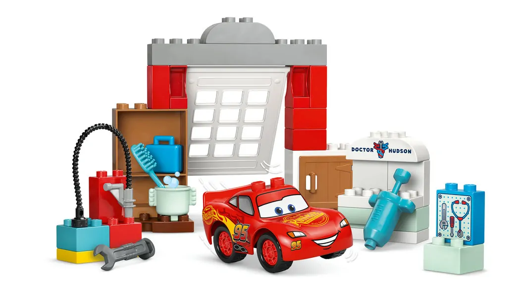 LEGO DUPLO McQueens bezoek aan Docs garage 10456 LEGO DUPLO McQueens bezoek aan Docs garage 10456