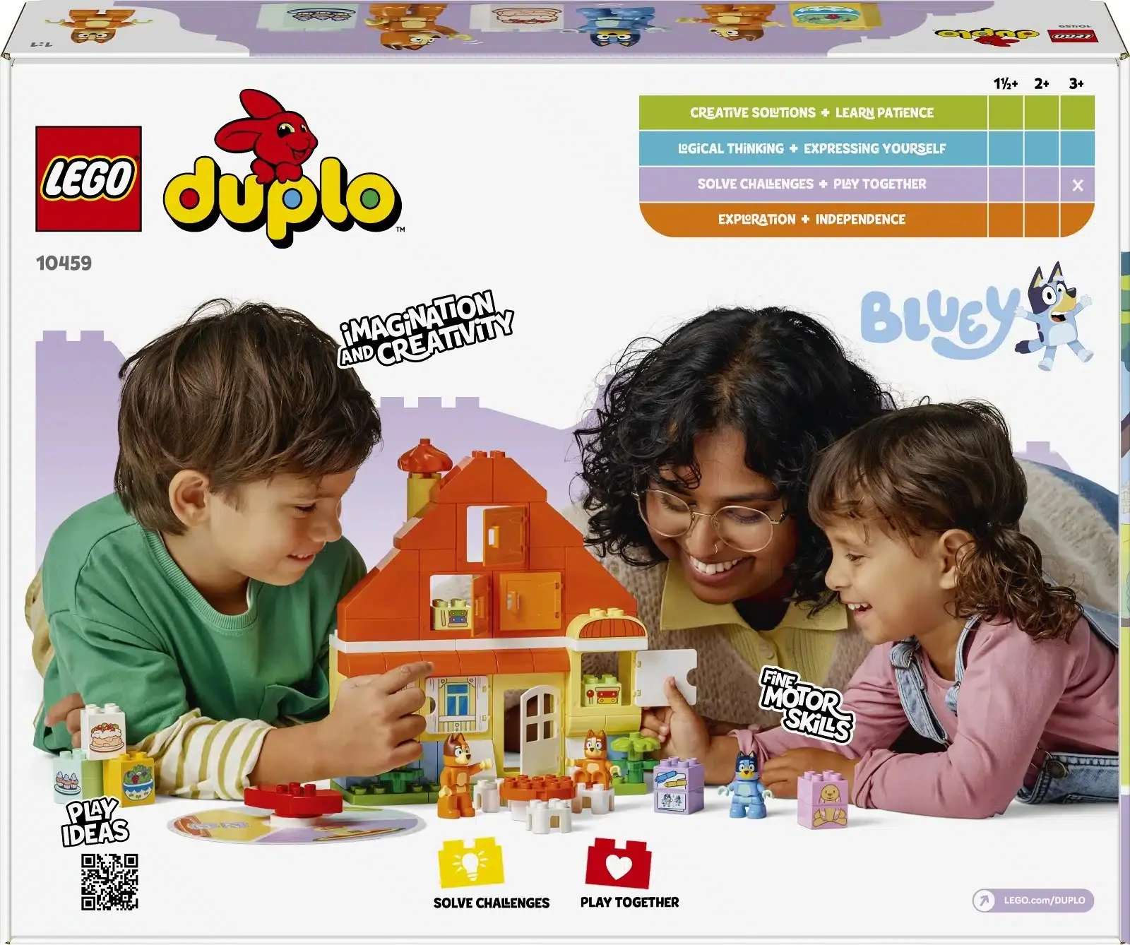 DUPLO Huis van Bluey & haar familie met geheugenspel 10459 DUPLO Huis van Bluey & haar familie met geheugenspel 10459