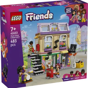 LEGO Friends Muziekwinkel en appartement 42653