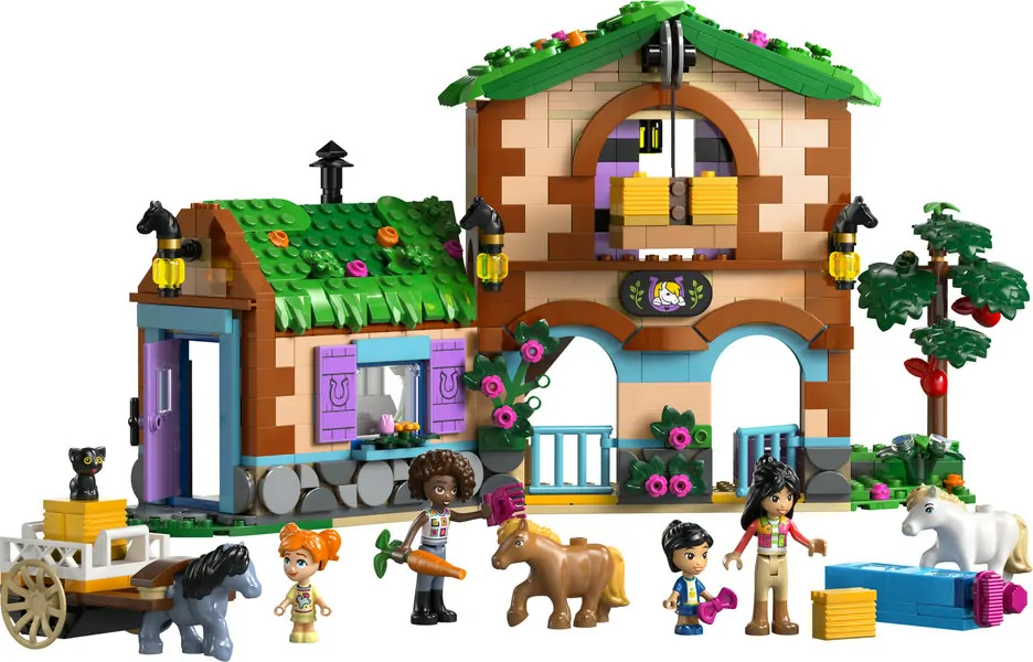 LEGO Friends Ponyboerderij en stal 42654