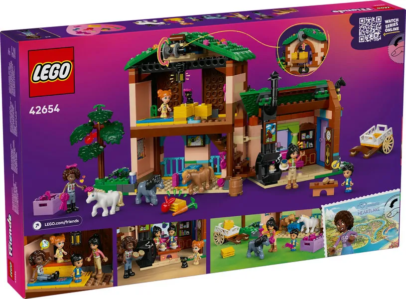 LEGO Friends Ponyboerderij en stal 42654