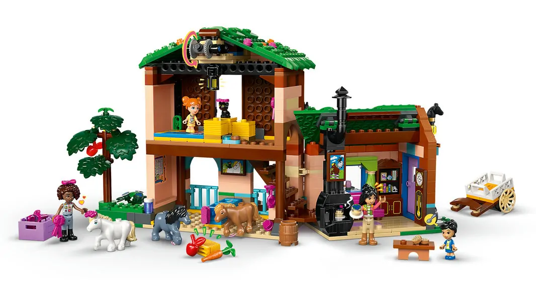 LEGO Friends Ponyboerderij en stal 42654