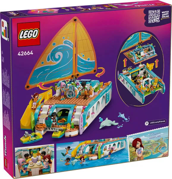 LEGO Friends Avontuurlijke bootreis 42664