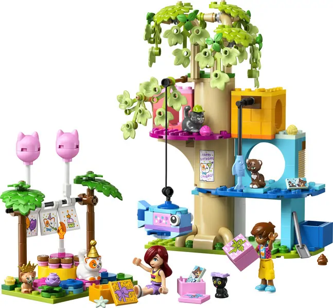 LEGO Friends Kattenverjaardagsfeestje en boomhut 42666 LEGO Friends Kattenverjaardagsfeestje en boomhut 42666