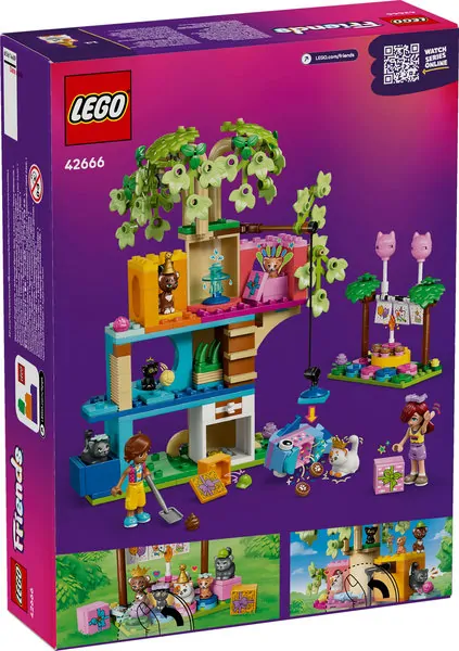 LEGO Friends Kattenverjaardagsfeestje en boomhut 42666 LEGO Friends Kattenverjaardagsfeestje en boomhut 42666