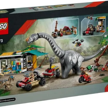 LEGO Jurassic Raptor en Titanosaurus opsporingsmissie 76973