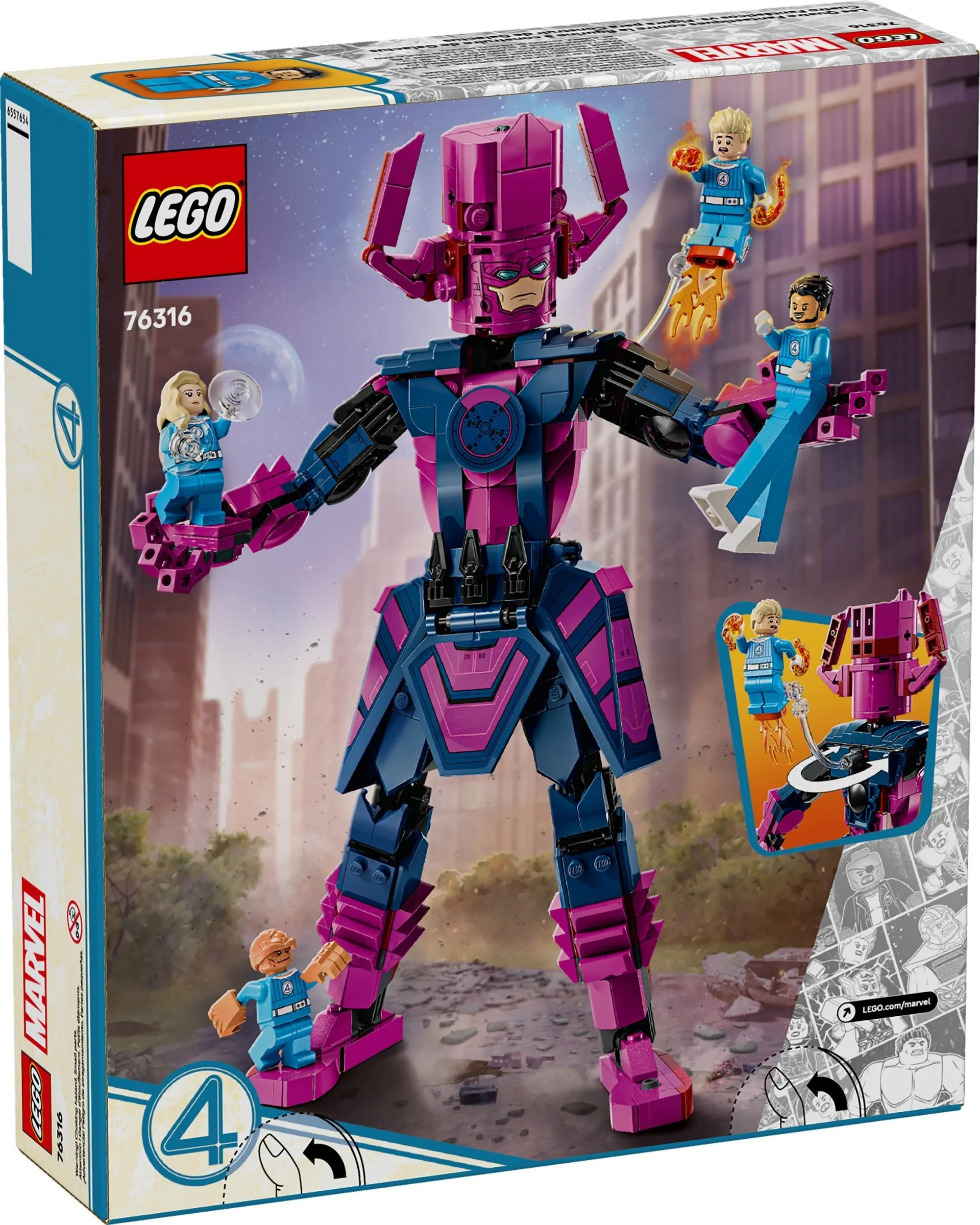 LEGO Super Heroes Fantastic Four vs. Galactus bouwfiguur 76316