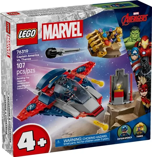 LEGO Super Heroes Marvel – Captain America vs Thanos 76319