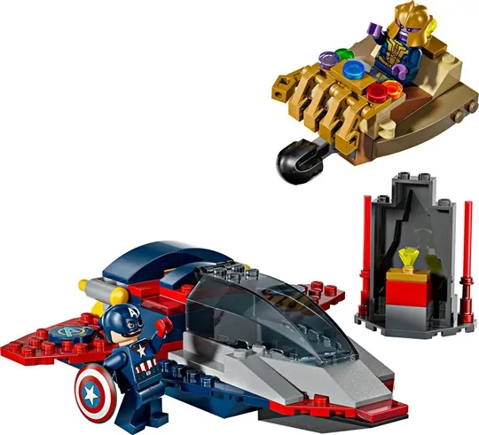 LEGO Super Heroes Marvel – Captain America vs Thanos 76319