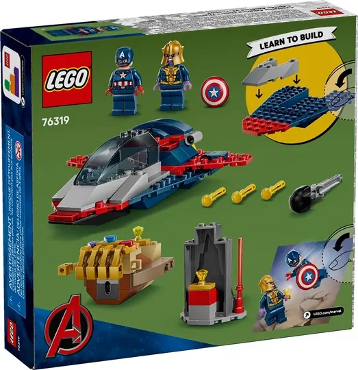 LEGO Super Heroes Marvel – Captain America vs Thanos 76319