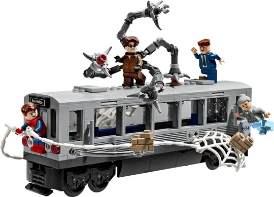 LEGO Super Heroes – Spider-Man vs Doc-Ock metroscène 76321