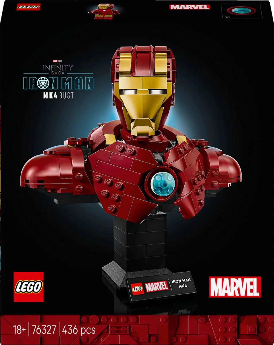 LEGO Marvel Iron Man MK4 buste 76327