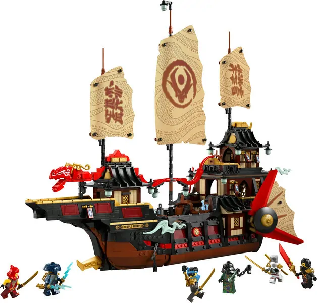 LEGO Ninjago De Tempel Bounty 71848 LEGO Ninjago De Tempel Bounty 71848