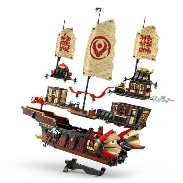 LEGO Ninjago De Tempel Bounty 71848 LEGO Ninjago De Tempel Bounty 71848