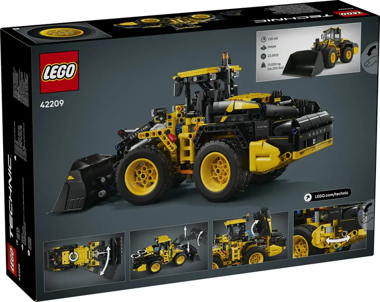 LEGO Technic Volvo L120 Electric wiellader 42209