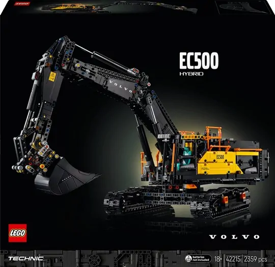 LEGO Technic – Volvo EC500 Hybrid graafmachine 42215