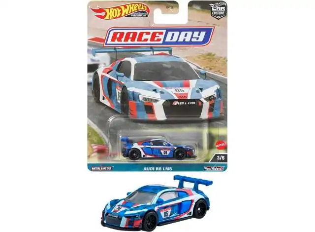 Hot Wheels HKC61 Raceday – Audi R8 LMS