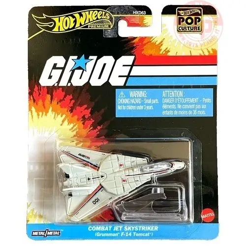 Hot Wheels JBL77 Pop Culture GI Joe – Combat Jet Skystriker