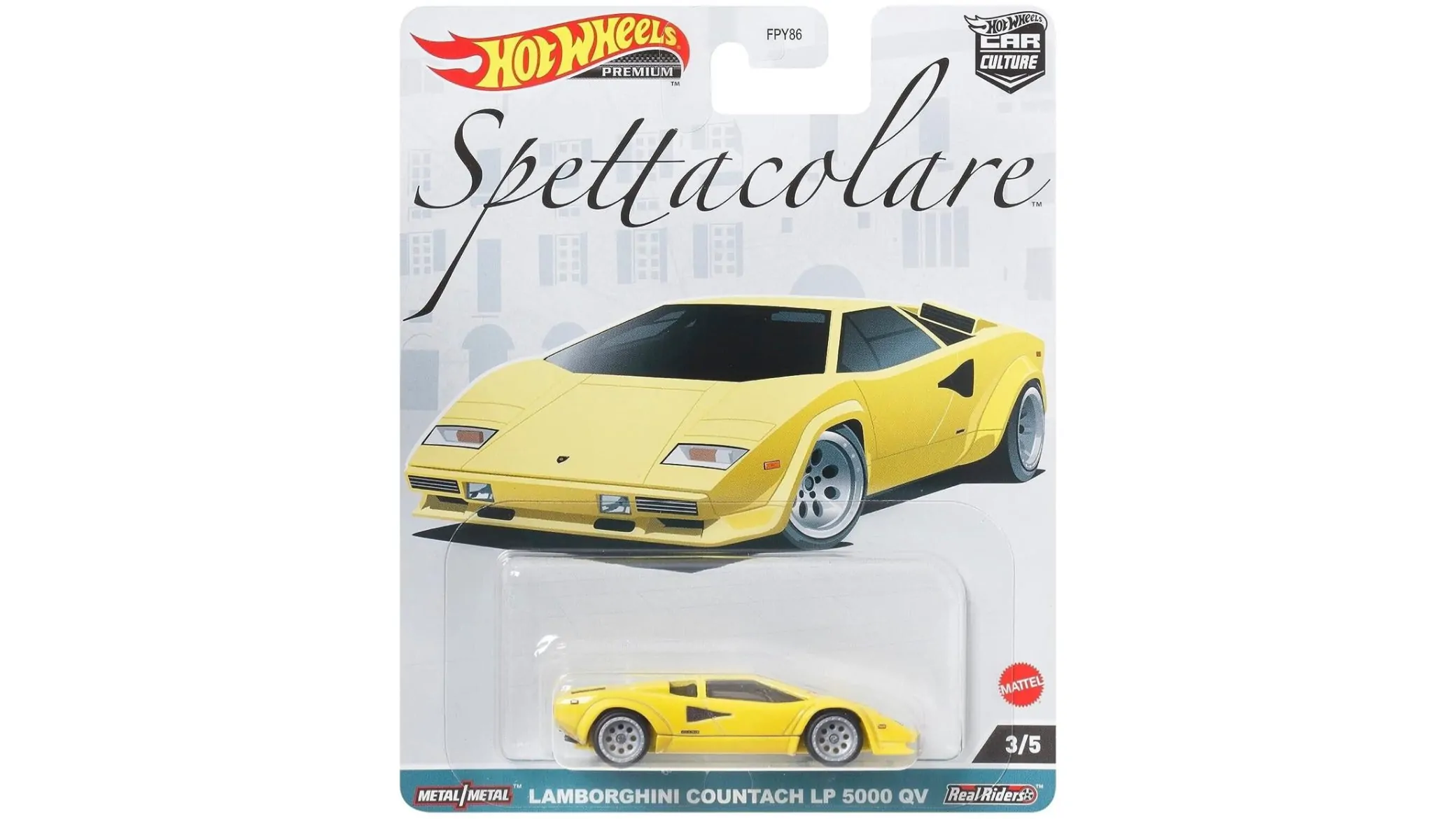 Hot Wheels HKC47 Spettacolare – Lamborghini Countach LP 5000 QV