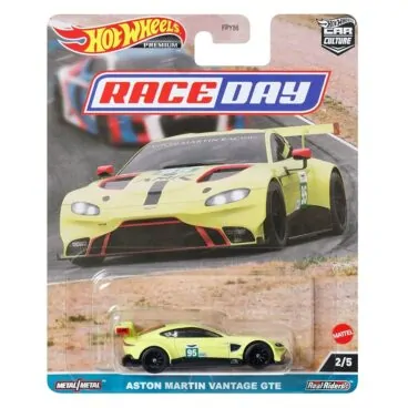 Hot Wheels HKC60 Raceday – Aston Martin Vantage GTE