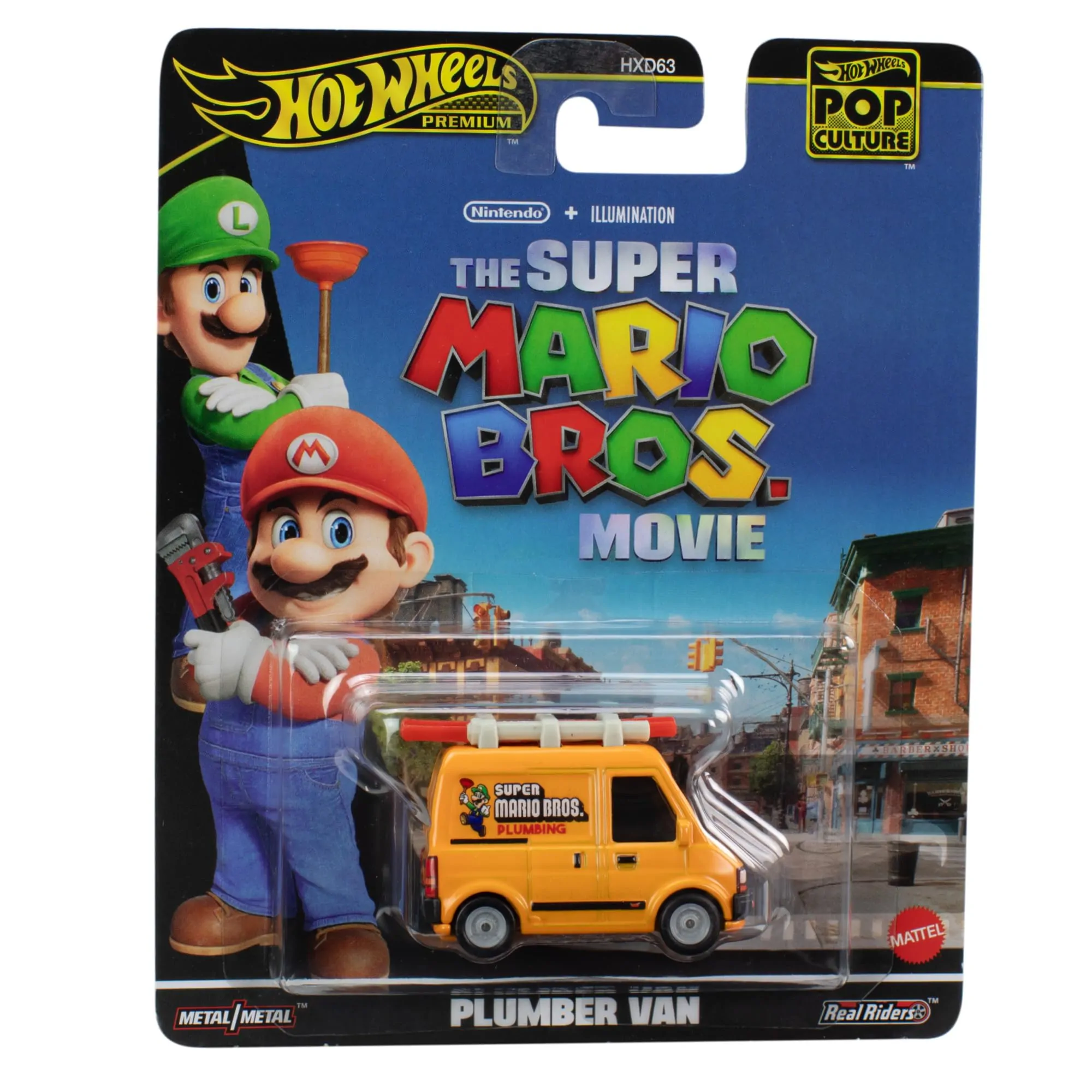 Hot Wheels HXF03 Pop Culture Super Mario – Plumber Van