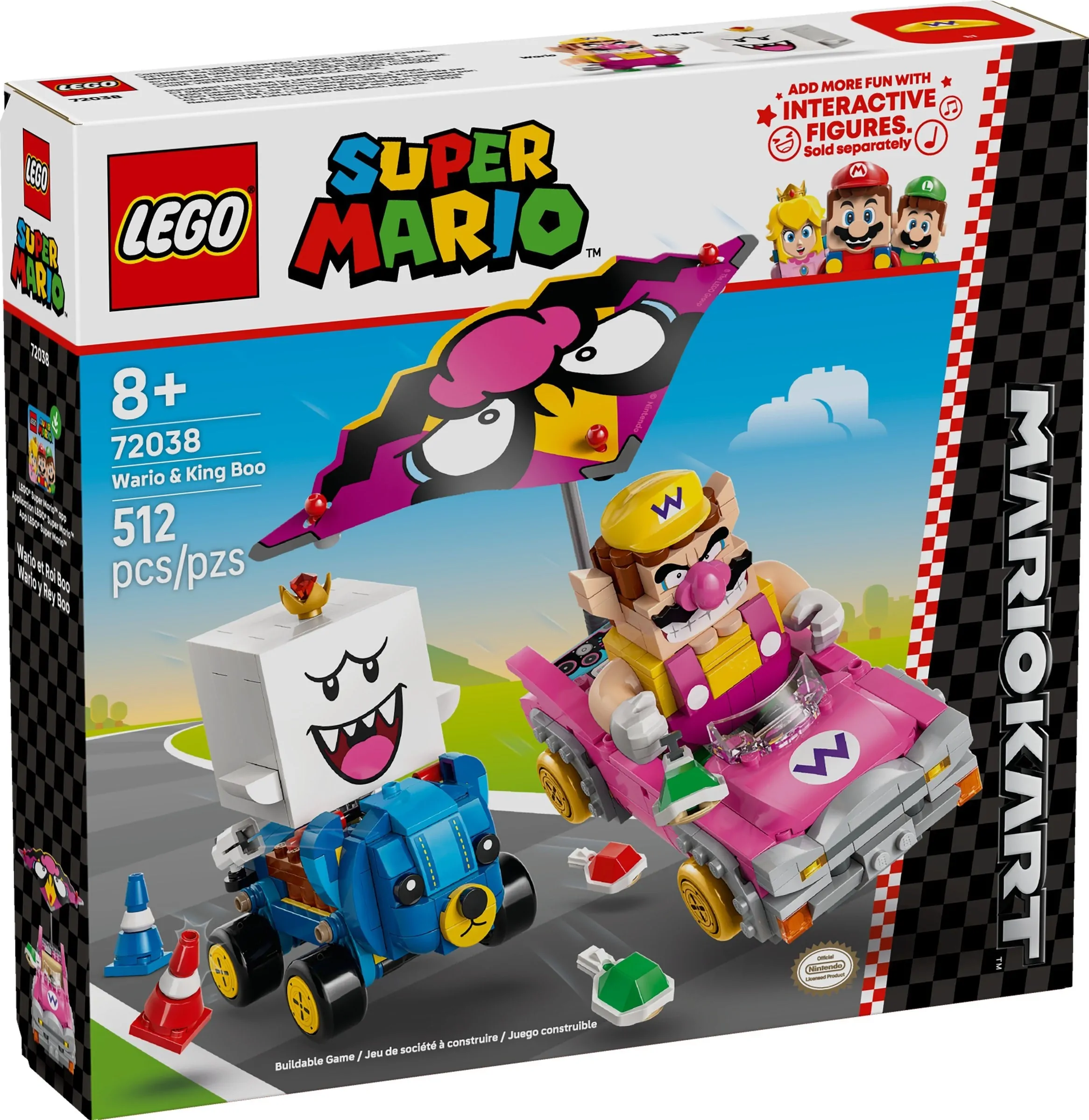 LEGO Mario Kart – Wario & King Boo 72038