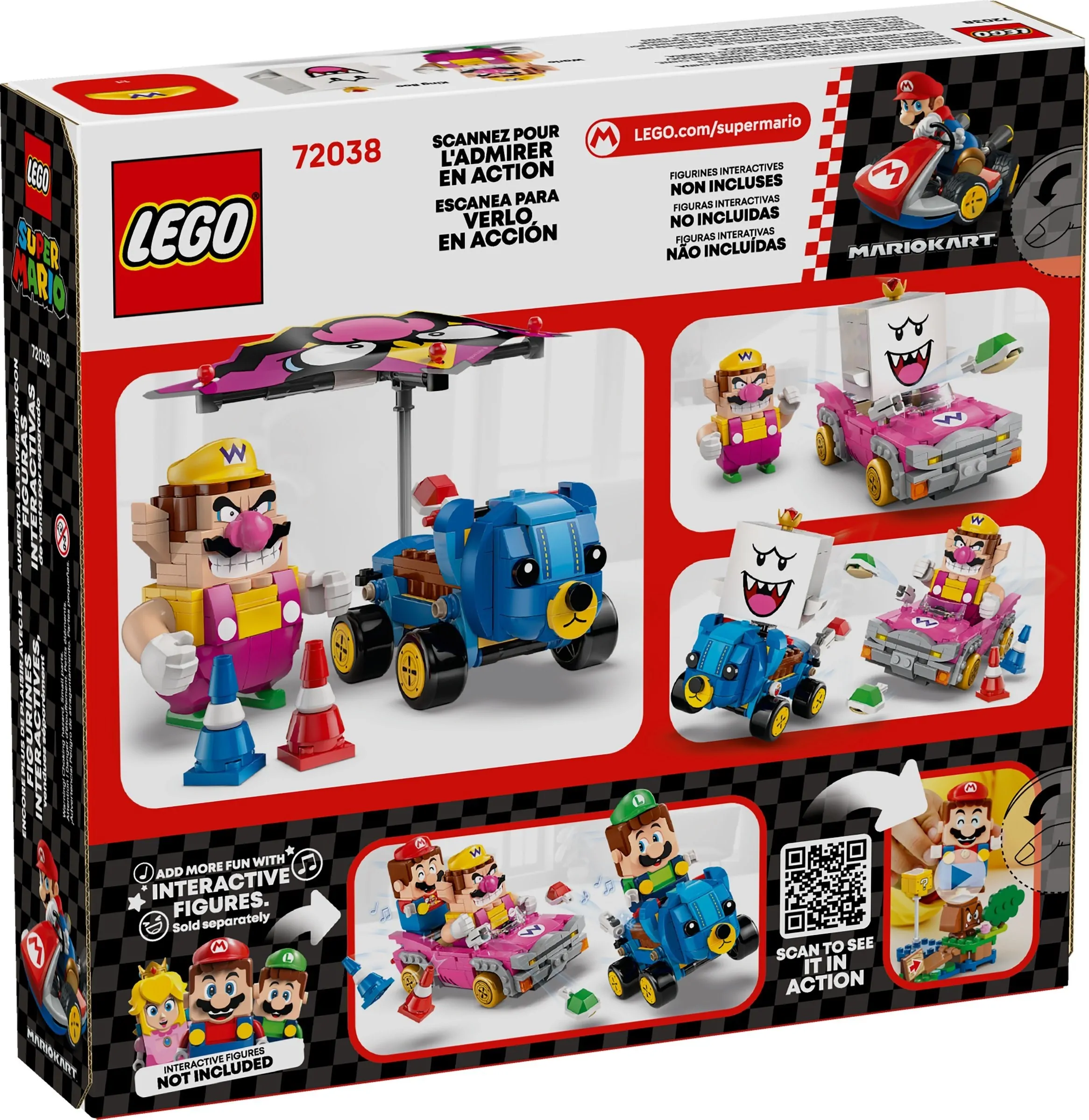 LEGO Mario Kart – Wario & King Boo 72038