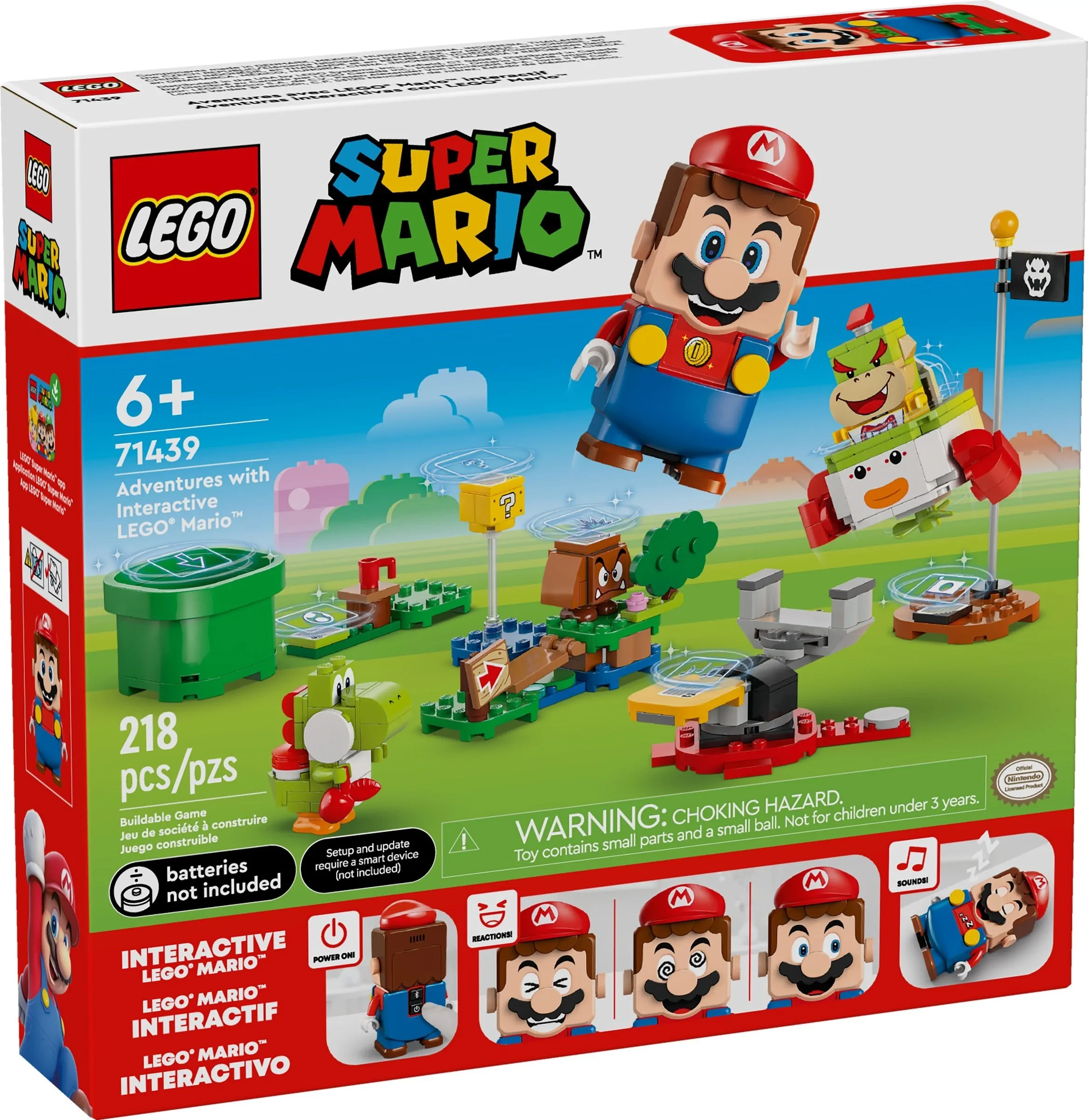 LEGO Super Mario Avonturen met interactieve LEGO Mario 71439